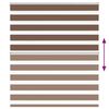 vidaXL Store z&egrave;bre marron 135x100cm largeur du tissu 130,9cm polyester