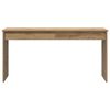 vidaXL Stand de clavier Ch&ecirc;ne artisanal 130 x 32 x 64 cm