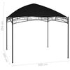 vidaXL Belv&eacute;d&egrave;re de jardin 3x3 m Anthracite 180 g/m&sup2;