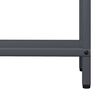 vidaXL Portant de bois chauffage anthracite 60x25x90 cm