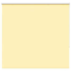 vidaXL Store enrouleur occultant jaune largeur du tissu 146,6 cm