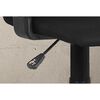 Rousseau Chaise de bureau Job Polyester Noir