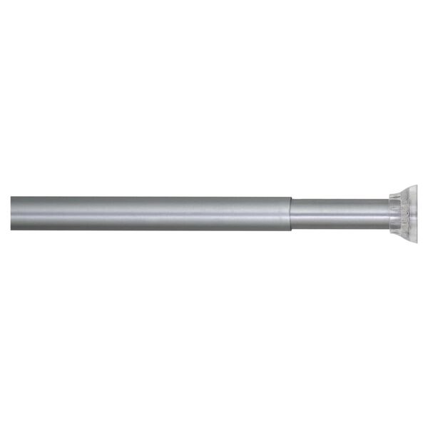 Sealskin Tringle de rideau de douche t&eacute;lescopique 185 cm Gris mat