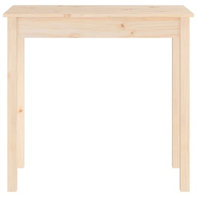 vidaXL Table console 80x40x75 cm Bois massif de pin