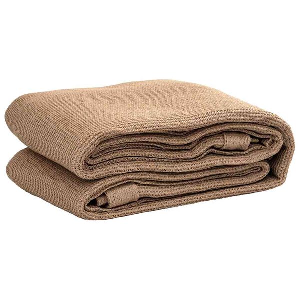 vidaXL Tapis de tente 250x350 cm Taupe