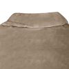 vidaXL Sweat &agrave; capuche couverture Camel Flanelle