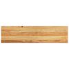 vidaXL Marches d'escalier 12 pcs marron clair 100x30x2 cm ch&ecirc;ne massif