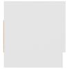 vidaXL Garde-robe blanc 70x32,5x35 cm bois d'ing&eacute;nierie