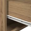 vidaXL Cabinet de chevet mural Ch&ecirc;ne artisanal 50 x 36 x 30 cm
