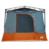 vidaXL Tente int&eacute;rieure Gris et orange 290 x 288 x 234 cm taffetas