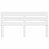 vidaXL T&ecirc;te de lit Blanc 200 cm Bois d'ing&eacute;nierie