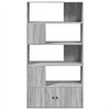vidaXL Biblioth&egrave;que sonoma gris 100x36x189 cm bois d'ing&eacute;nierie