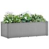 vidaXL Lit sur&eacute;lev&eacute; de jardin avec syst&egrave;me d'arrosage Gris 100x43x33cm