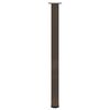 vidaXL Pieds de table de bar 4 pi&egrave;ces Acier naturel 110-112 cm Acier