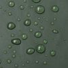 vidaXL Manteau de pluie long imperm&eacute;able r&eacute;sistant &agrave; capuche vert M