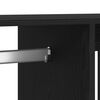 vidaXL Armoire en ch&ecirc;ne noir 80x40x110 cm Bois d'ing&eacute;nierie
