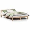 vidaXL Cadre de lit sans matelas 160x200 cm bois massif de pin