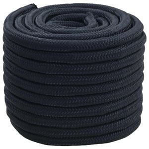 vidaXL Corde de bateau 1.8 mm 50 m Bleu royal Polyester
