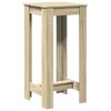 vidaXL Table de bar chêne sonoma 51x50x103,5 cm bois d'ingénierie