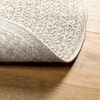 vidaXL Tapis ZIZUR Cr&egrave;me 170 x 120 cm Polypropyl&egrave;ne