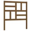 vidaXL T&ecirc;te de lit Marron miel 81x4x104 cm Bois massif de pin