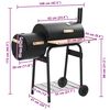 vidaXL Barbecue classique au charbon