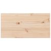 vidaXL Dessus de table 2 pcs 70x35x2,5cm rectangulaire bois pin massif