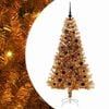 vidaXL Sapin de No&euml;l Dor&eacute; 150 cm PET