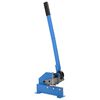 vidaXL Cisaille &agrave; levier 200 mm Bleu