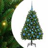 vidaXL Sapin de No&euml;l artificiel 120 cm 150 LED Blanc chaud Vert