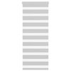 vidaXL Store z&egrave;bre gris clair largeur du tissu 60,9 cm polyester