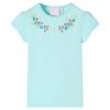 T-shirt pour enfants aqua clair 104