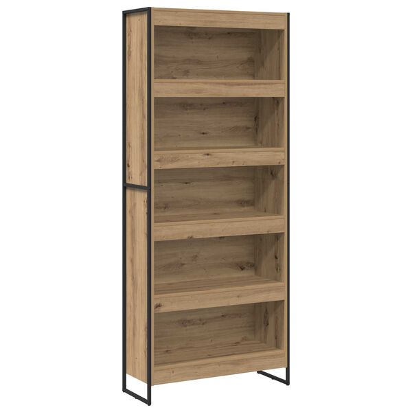 vidaXL Biblioth&egrave;que 2 pcs Ch&ecirc;ne artisan 80 x 30 x 155 cm