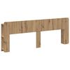 vidaXL Cabinet de T&ecirc;te de Lit Ch&ecirc;ne artisanal Bois d'ing&eacute;nierie