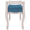 vidaXL Banc Bleu 80x45x60 cm Velours