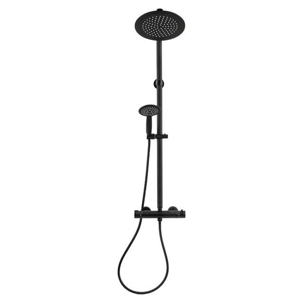 CORNAT Syst&egrave;me de douche de t&ecirc;te NOIR STYLE Noir