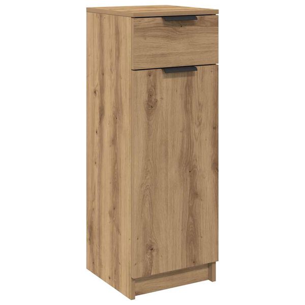 vidaXL Cabinet de salle de bain ch&ecirc;ne artisanal 32 x 34 x 90 cm