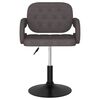 vidaXL Tabouret de bar Taupe Tissu