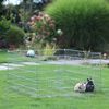 Kerbl Enclos ext&eacute;rieur pour petits animaux avec barri&egrave;re de fuite