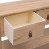 vidaXL Buffet 108x30x76 cm Bois de Paulownia massif