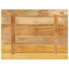 vidaXL Dessus de table rectangulaire bois massif de manguier brut