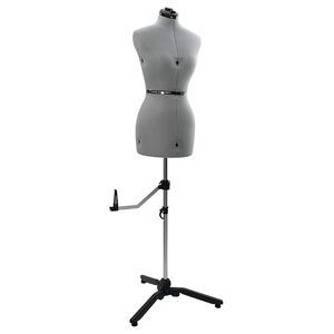 vidaXL Forme de Robe Ajustable F&eacute;minine Gris s Velours