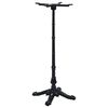 vidaXL Pied de table de bistro noir 52x52x108 cm fonte