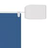 vidaXL Auvent vertical Bleu 140x360 cm Tissu oxford