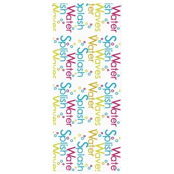 vidaXL Store enrouleur de douche 100x240 cm largeur du tissu 96 cm