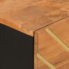 vidaXL Armoire lat&eacute;rale marron et noir 40x33,5x75 cm bois de manguier