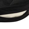 vidaXL Canap&eacute; pour chien Noir 48x48x32 cm Peluche et similicuir