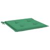 vidaXL Coussins de chaise jardin lot de 4 vert 40x40x4 cm tissu oxford