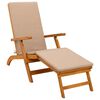 vidaXL Chaise longue inclinable et pliable 55 x 146 x 91 cm