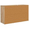 vidaXL ch&ecirc;ne artisanal 100 x 33 x 59,5 cm Bois d'ing&eacute;nierie
